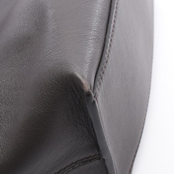 LOEWE CUBI Small Shoulder Bag, Leather, Men's, Gray - Picture 6 of 7